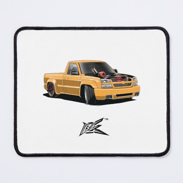 Item preview, american v8 drift truck yellow designed and sold by NaquashM.