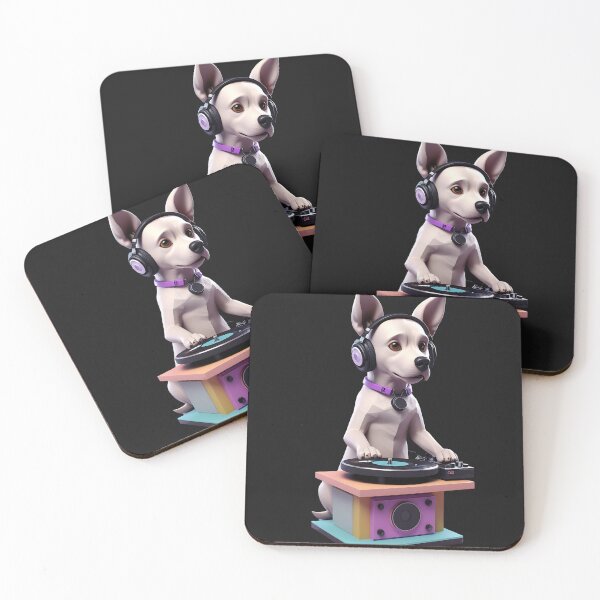 Item preview, DJ Dog Spinning Records designed and sold by eliteandhonor.