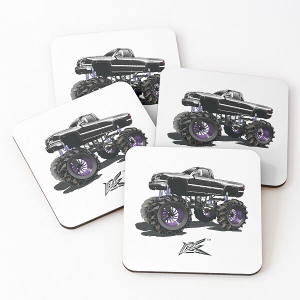 Item preview, american v8 lifted monster truck black  designed and sold by NaquashM.