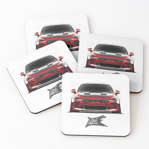 Item preview, kia stinger gt red  designed and sold by NaquashM.
