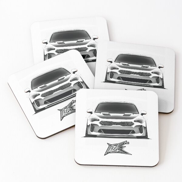Item preview, kia stinger gt white  designed and sold by NaquashM.
