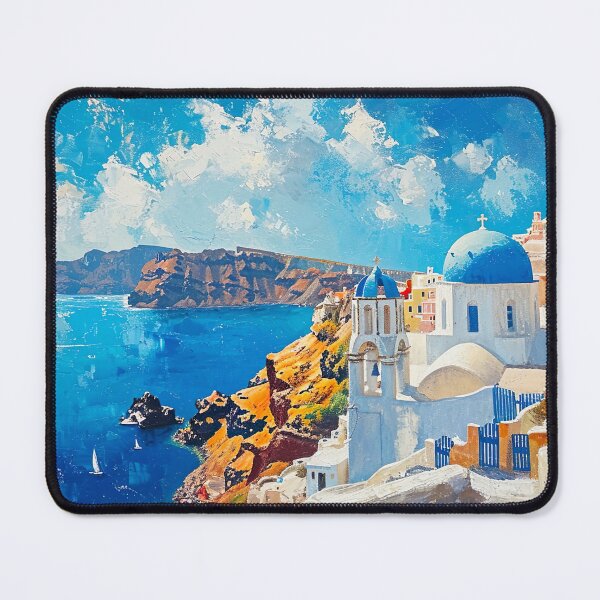 Item preview, Impressionism - Santorini designed and sold by KootenayDesigns.