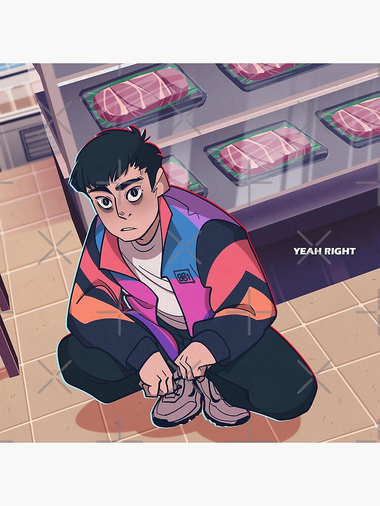 joji-yeah-right-poster-by-oletarts-redbubble