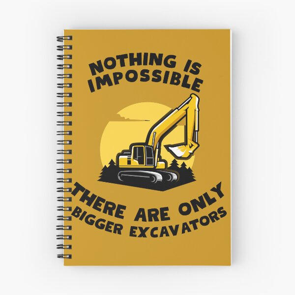 Item preview, Nothing is impossible - there are only bigger excavators designed and sold by Fab Art DESIGN LAB.