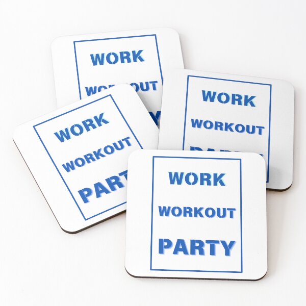 Item preview, Work WorkOut Party designed and sold by HELLO TIGER.