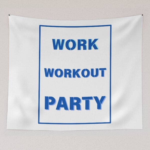 Item preview, Work WorkOut Party designed and sold by HELLO TIGER.
