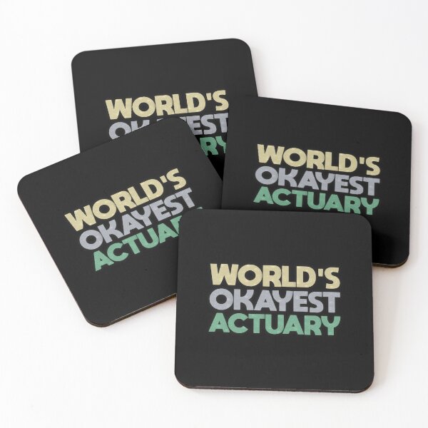 Item preview, Worlds Okayest Actuary designed and sold by FYS-Arte-Style.