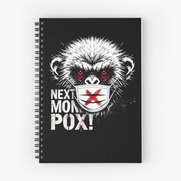 Item preview, Next Pandemic Warning - Masked Monkey Design designed and sold by Tabu Touch.