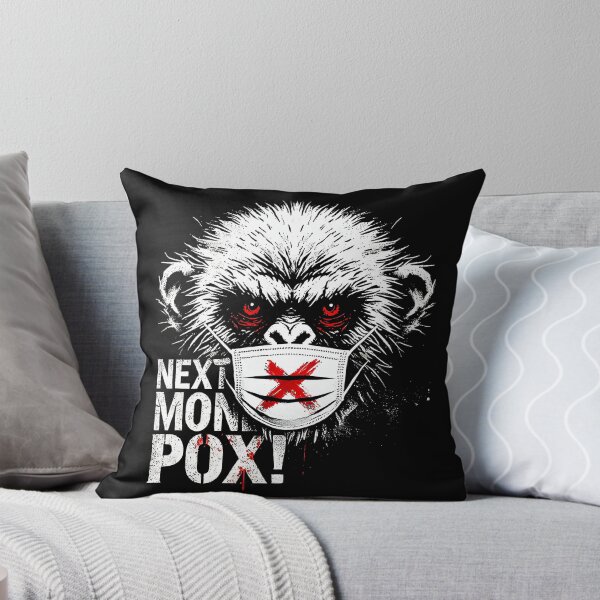 Item preview, Next Pandemic Warning - Masked Monkey Design designed and sold by Tabu Touch.
