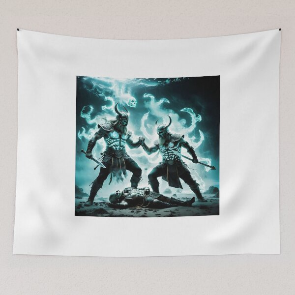 Item preview, The triumphant Viking warriors designed and sold by Sascha-Heiko.