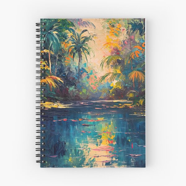 Item preview, Impressionism - Subtropical Jungle designed and sold by KootenayDesigns.