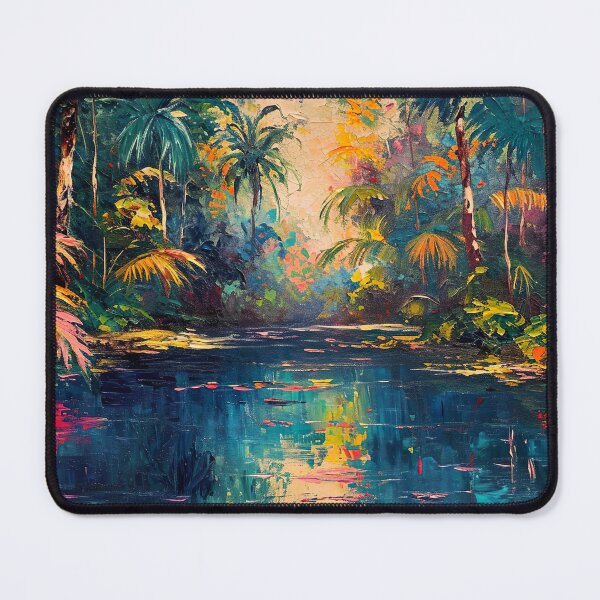 Item preview, Impressionism - Subtropical Jungle designed and sold by KootenayDesigns.