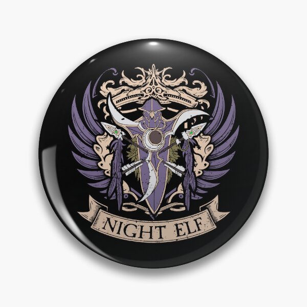 Item preview, NIGHT ELF - HERALDRY CREST designed and sold by EXION CREW.