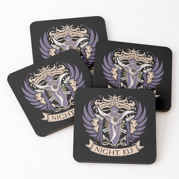 Item preview, NIGHT ELF - HERALDRY CREST designed and sold by EXION CREW.