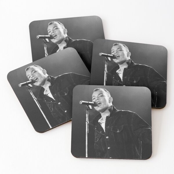 Item preview, Roland Gift - Fine Young Cannibals - BW Photograph designed and sold by ConcertImages.