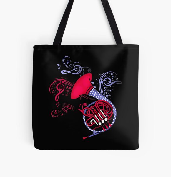 Item preview, Waldhornspieler Männer 4. Juli USA Musik designed and sold by DSWShirts.