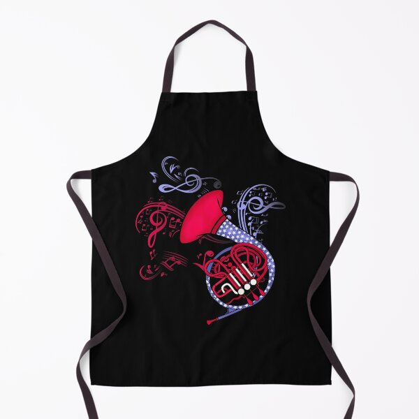 Item preview, French Horn Player Men 4th Of July USA Music designed and sold by DSWShirts.
