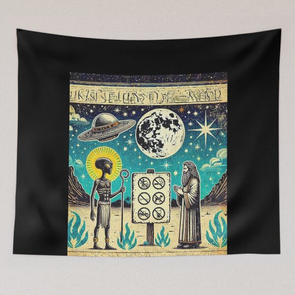 Item preview, Ancient Alien Commandments - Cosmic Encounter designed and sold by Tabu Touch.