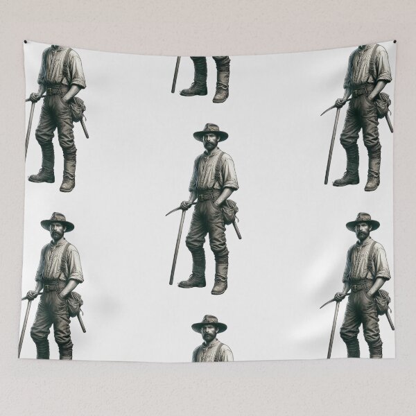 Item preview, Coal Miner from the Old West in the 1800s and 1900s designed and sold by kylmllr101684.