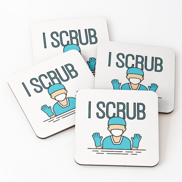 Item preview, I Scrub Perioperative Nurse Surgical Tech Surgeon designed and sold by jaygo.