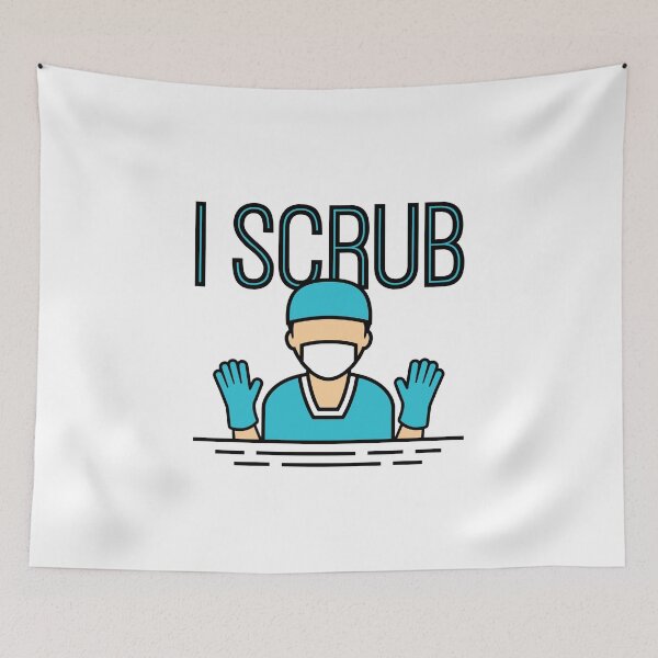 Item preview, I Scrub Perioperative Nurse Surgical Tech Surgeon designed and sold by jaygo.