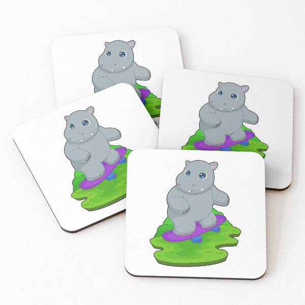 Item preview, Hippo Skater Skateboard designed and sold by Snabdesign84.