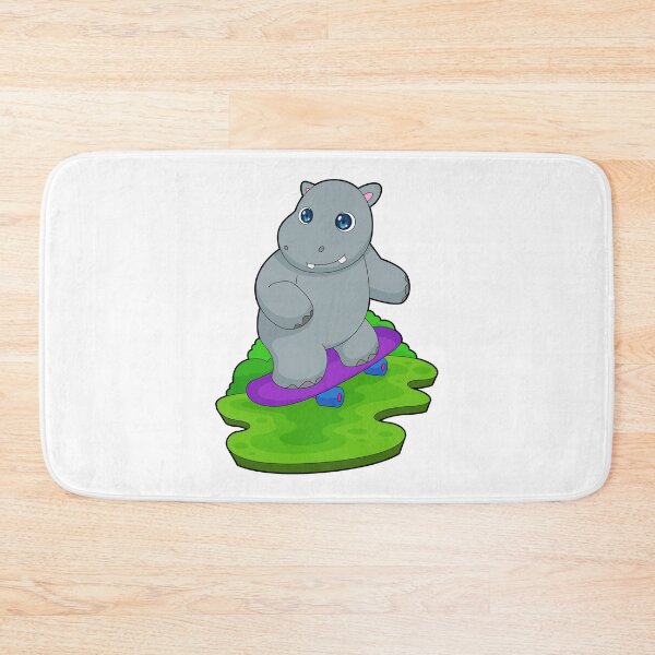 Item preview, Hippo Skater Skateboard designed and sold by Snabdesign84.