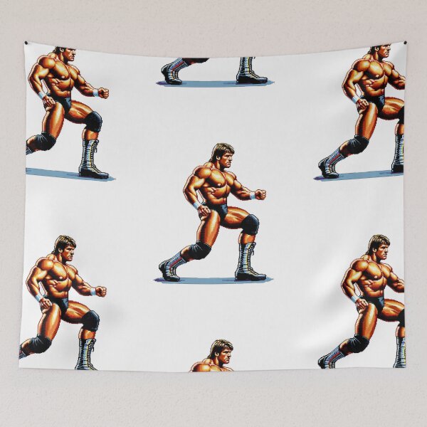 Item preview, Pro Wrestler Fighter in Trunks with Blonde Hair designed and sold by kylmllr101684.