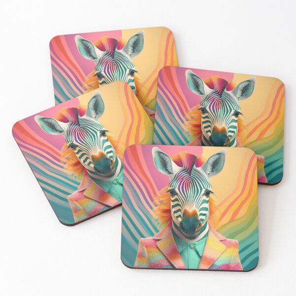 Item preview, Zebra Child Rainbow II designed and sold by SZAgg.