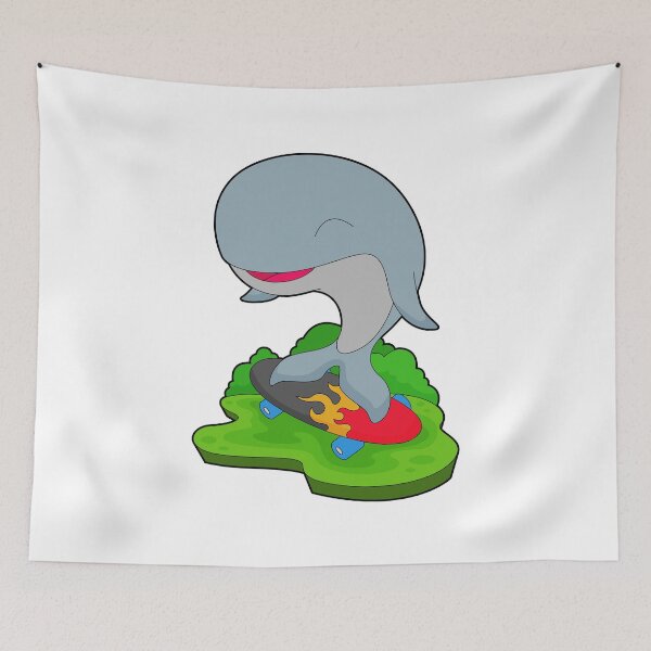 Item preview, Whale Skater Skateboard designed and sold by Snabdesign84.