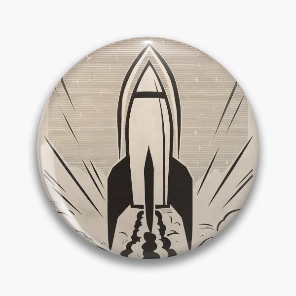 Item preview, Atomic Era Blast Off designed and sold by Angry Swan Designs.