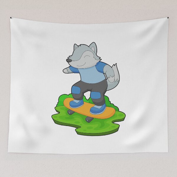 Item preview, Wolf Skater Skateboard designed and sold by Snabdesign84.