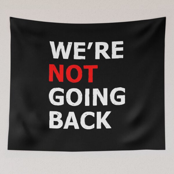 Item preview, We're Not Going Back Vote kamala Harris Walz 2024 designed and sold by varioarts.