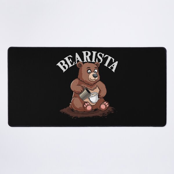 Artikel-Vorschau von Süßer Bär Bearista Kaffeeliebhaber Geschenk Latte Art Barista, designt und verkauft von DSWShirts.
