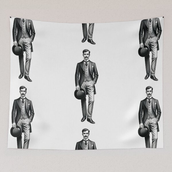 Item preview, Sophisticated Gentleman in Suit from Old West 1800s designed and sold by kylmllr101684.