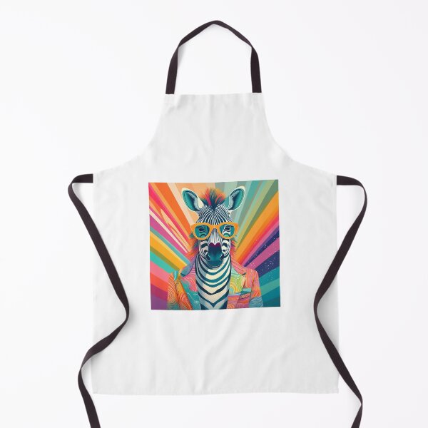 Item preview, Zebra Child Rainbow with glasses designed and sold by SZAgg.