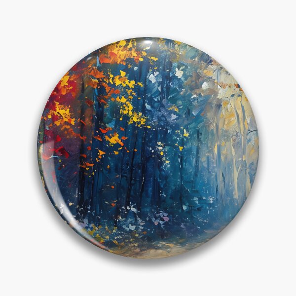 Item preview, Impressionism - Temperate Deciduous Forest designed and sold by KootenayDesigns.
