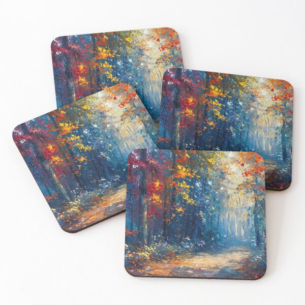 Item preview, Impressionism - Temperate Deciduous Forest designed and sold by KootenayDesigns.