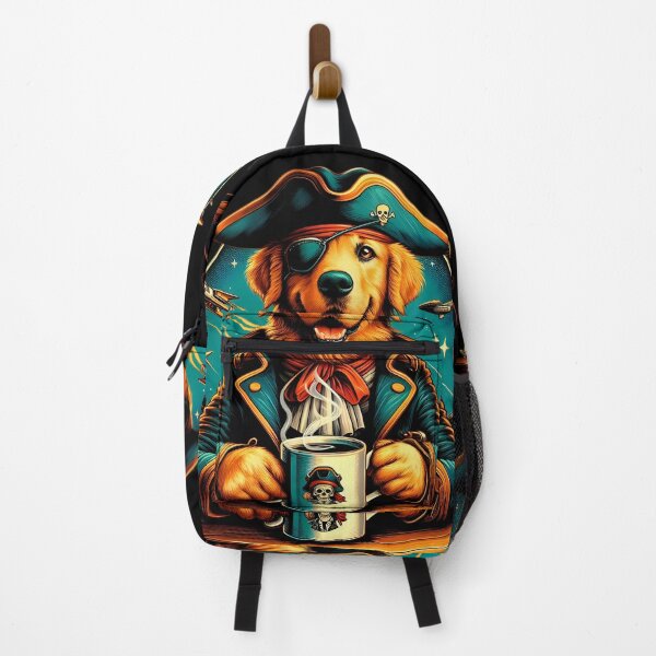 Item preview, Pirate Golden Retriever Dog funny vintage t-shirts designed and sold by PAVOXAR.