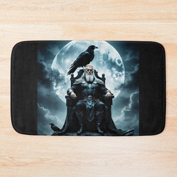 Item preview, Odin under the full moon designed and sold by Sascha-Heiko.