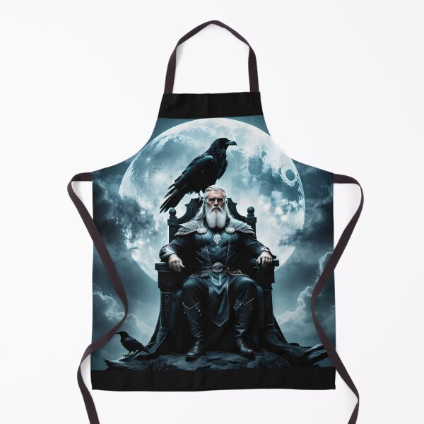 Item preview, Odin under the full moon designed and sold by Sascha-Heiko.
