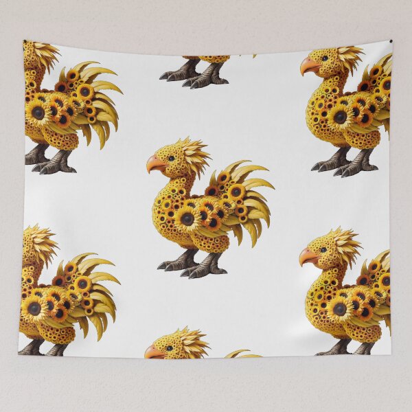 Item preview, Sunflower Chocobo Bird from the Final Fantasy Series designed and sold by kylmllr101684.