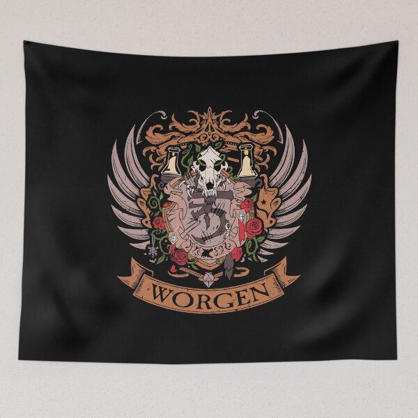 Item preview, WORGEN - HERALDRY CREST designed and sold by EXION CREW.