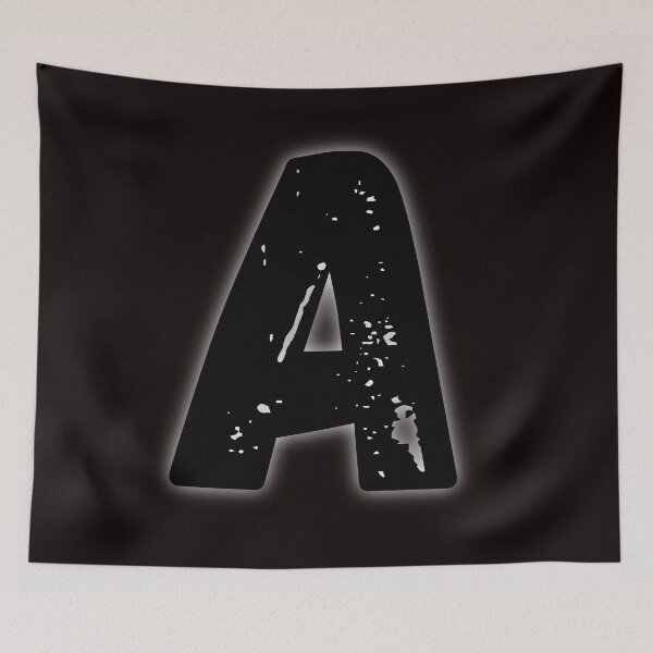 Item preview, Bold Distressed Letter A designed and sold by Marcin-PL.
