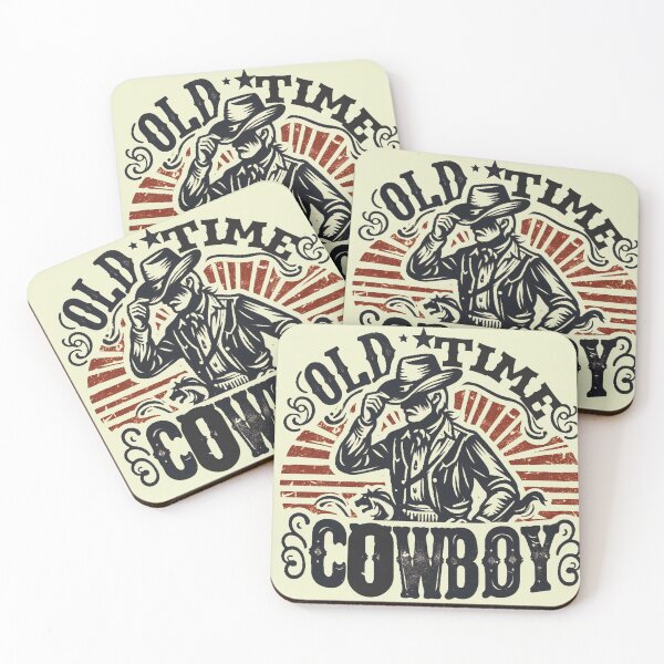 Aperçu de l'œuvre T-shirt vintage western avec motif de cow-boy à l'ancienne créée et vendue par GardenReign.