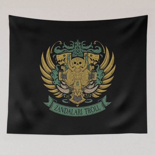 Item preview, ZANDALARI TROLL - HERALDRY CREST designed and sold by EXION CREW.
