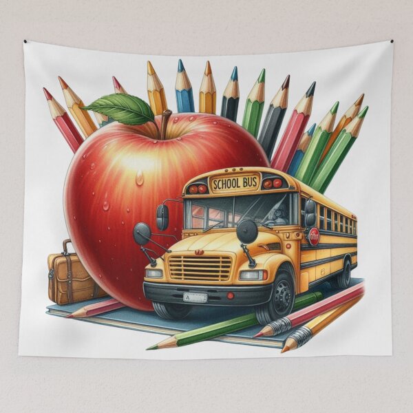 Item preview, School Bus,Back To School designed and sold by deniz kaya.