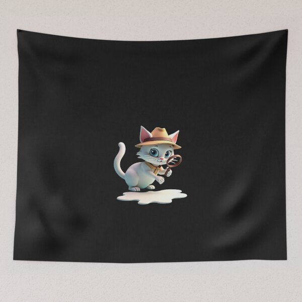 Item preview, Detective Cat Solving Mysteries designed and sold by eliteandhonor.