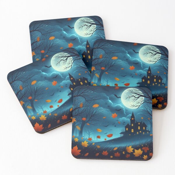 Item preview, Autumn scene designed and sold by Wicca and mythical creatures .