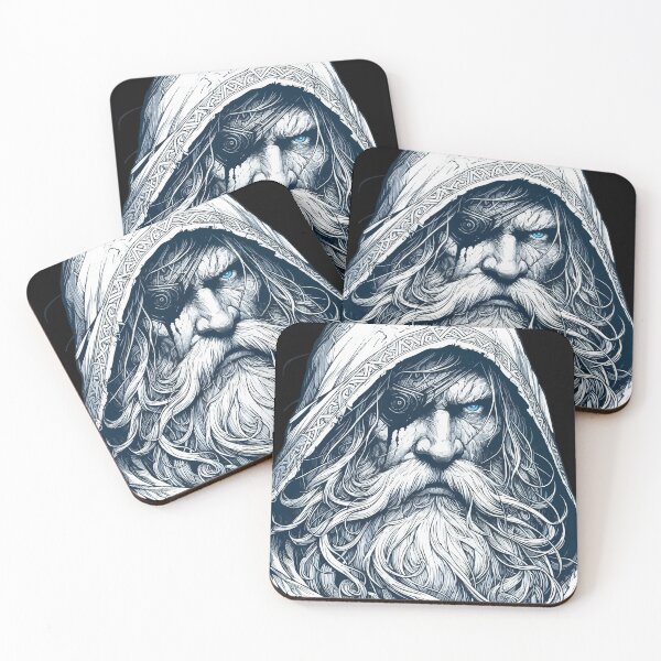 Item preview, Odin Face designed and sold by TomFrontierArt.